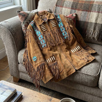 Jacket on couch